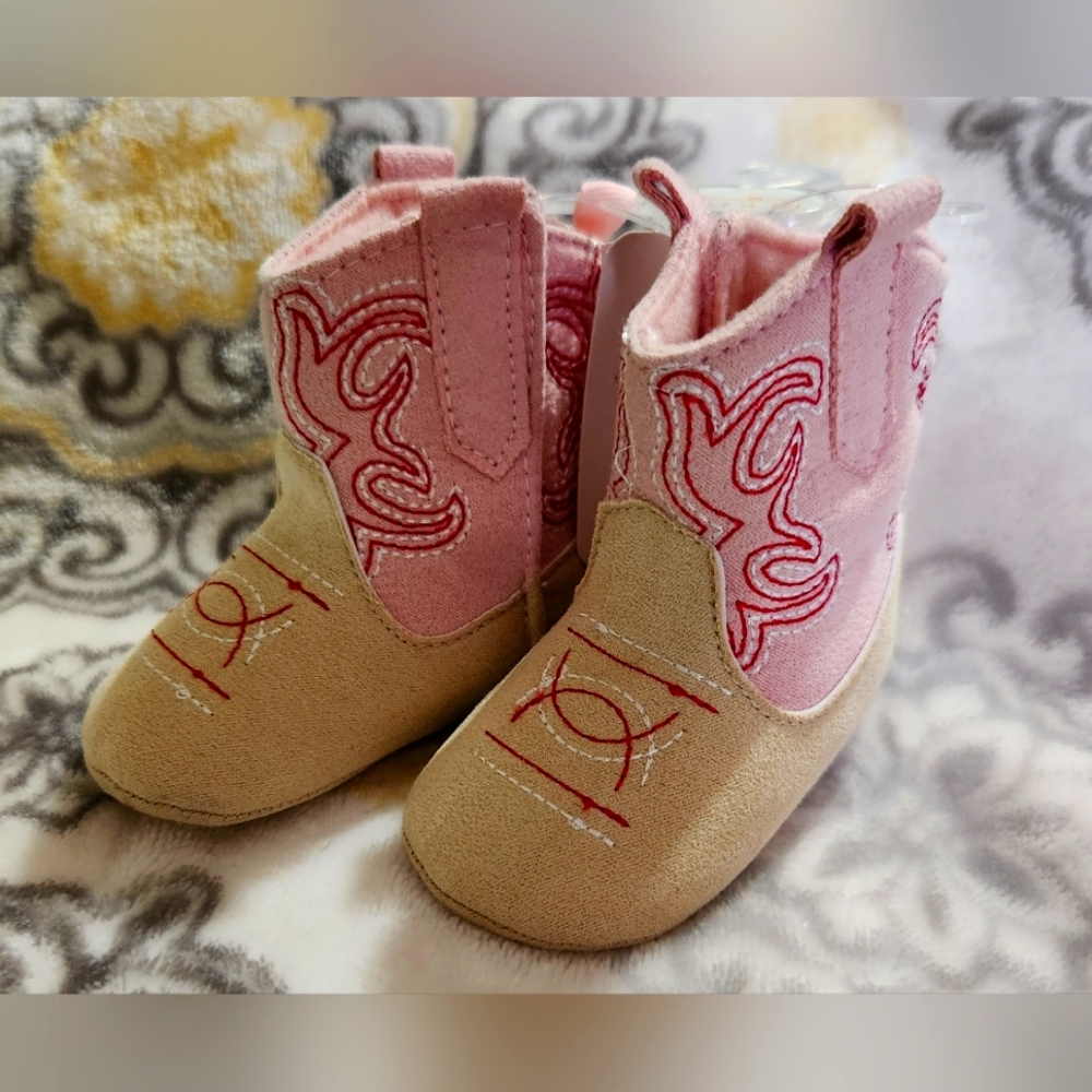 Stepping Stones Baby Cowgirl Boots
